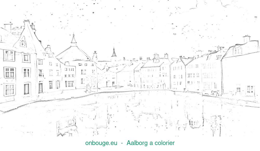 Coloriage d’Aalborg
