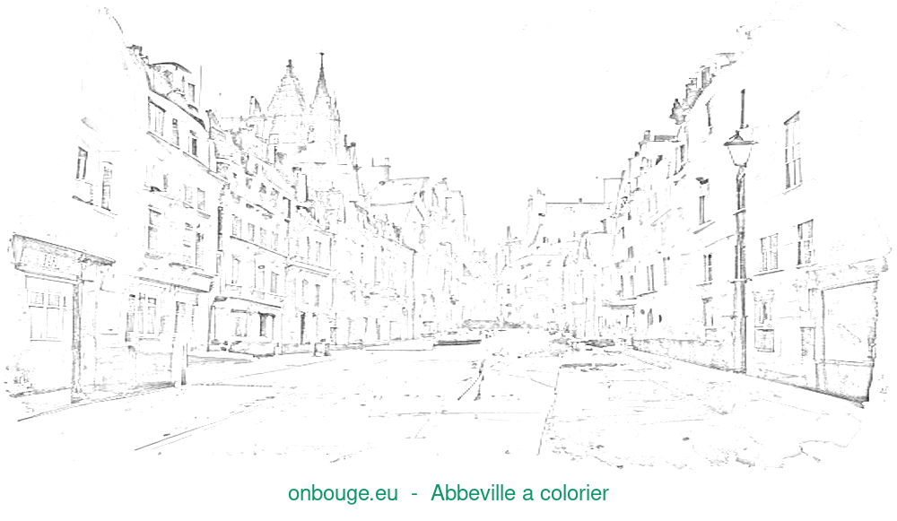 Coloriage d’Abbeville