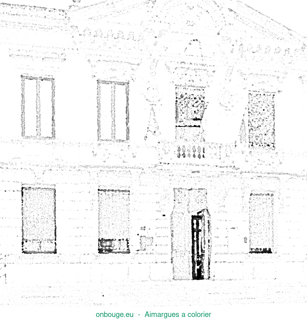Coloriage d’Aimargues