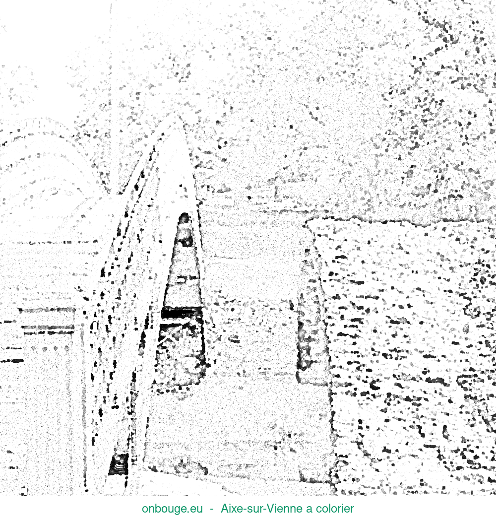 Desenho de Aixe-sur-Vienne