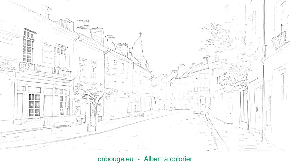 Coloriage d’Albert