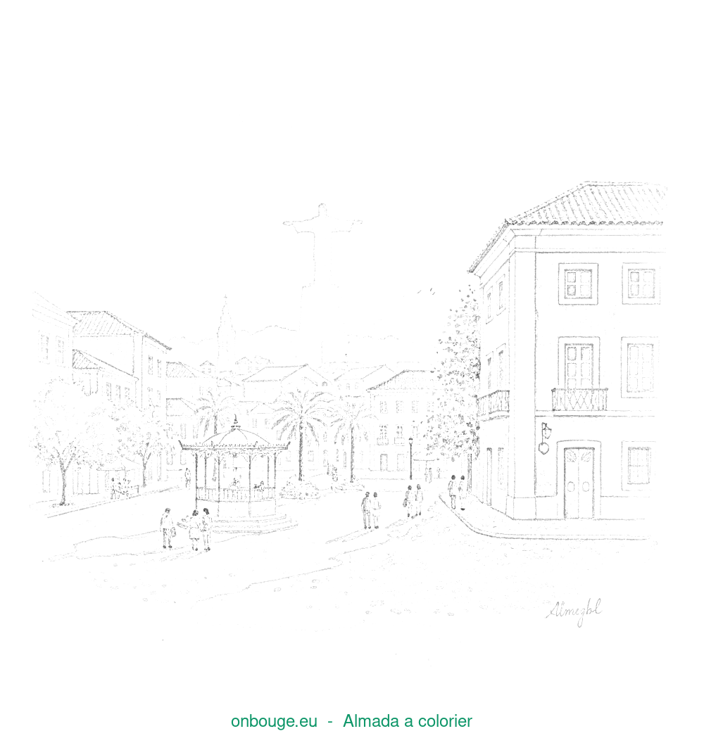 Desenho de Almada