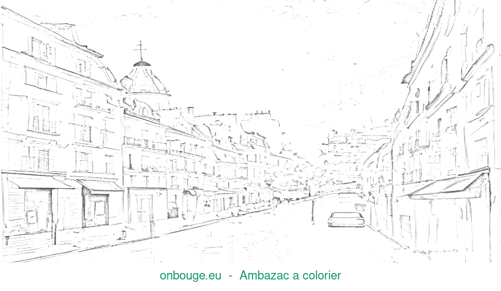 Coloriage d’Ambazac