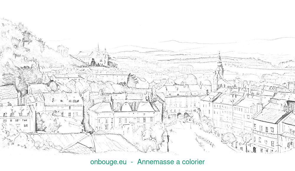 Coloriage d’Annemasse