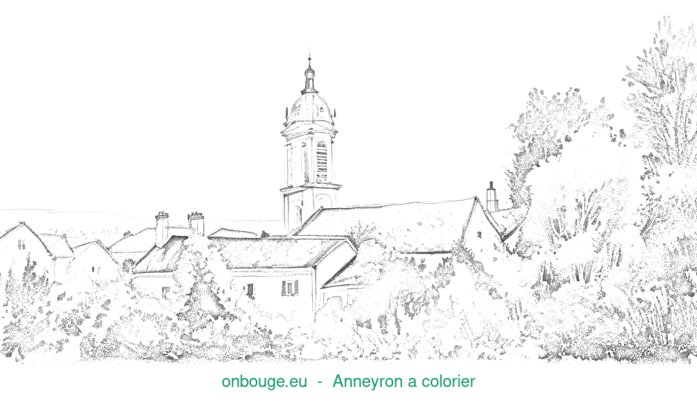 Coloriage d’Anneyron