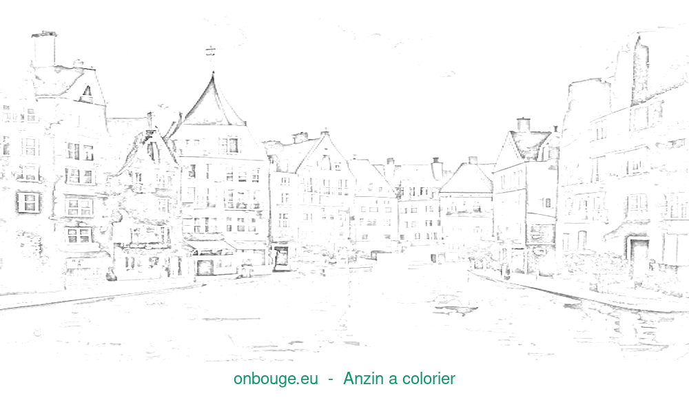 Coloriage d’Anzin