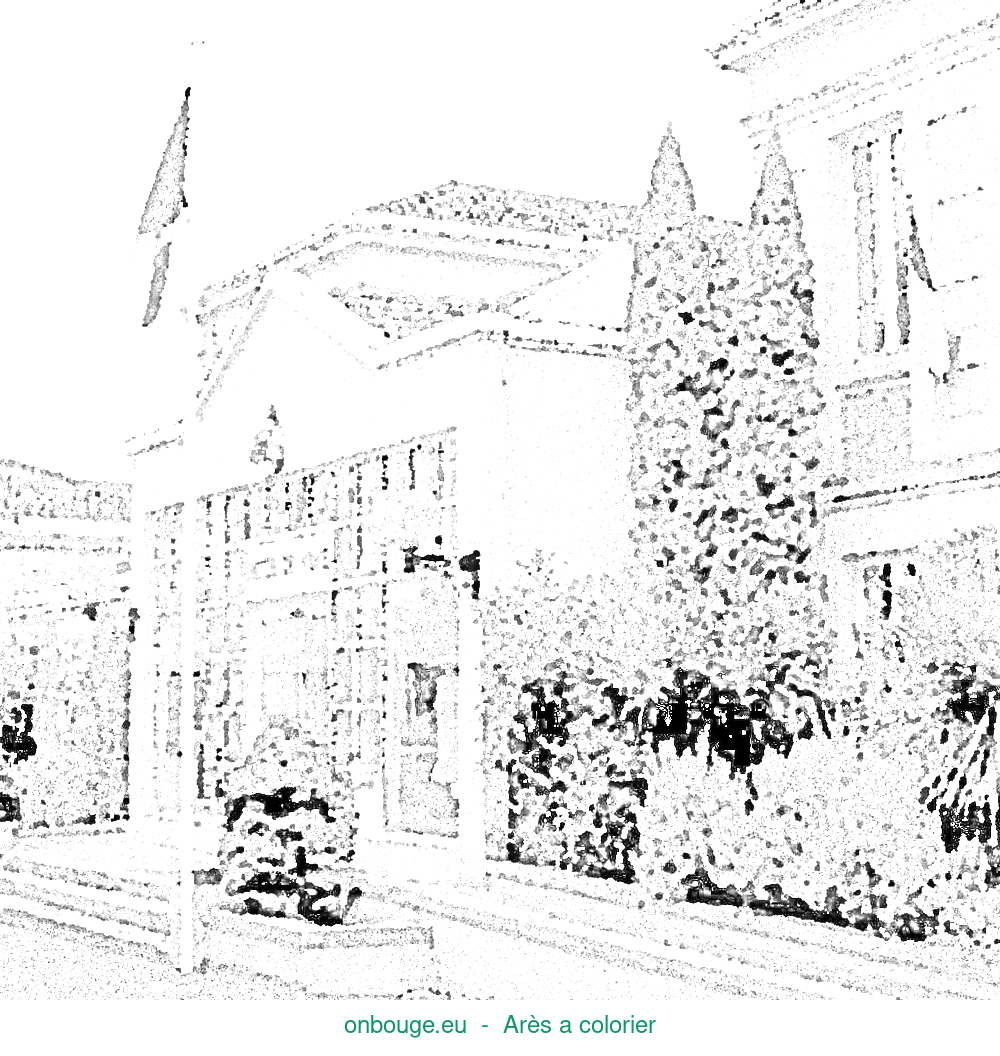 Coloriage d’Arès