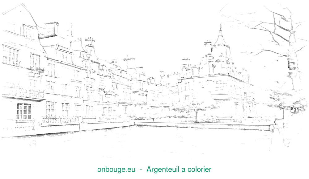 Coloriage d’Argenteuil