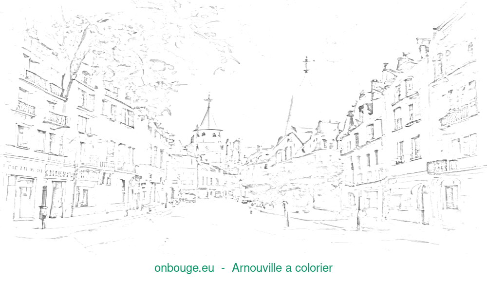 Coloriage d’Arnouville