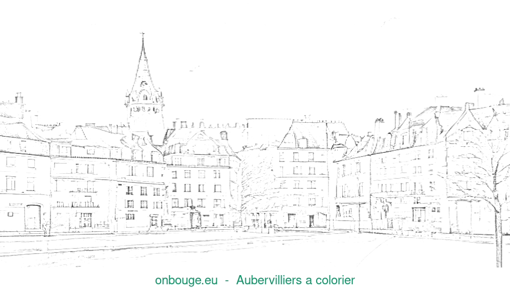 Desenho de Aubervilliers
