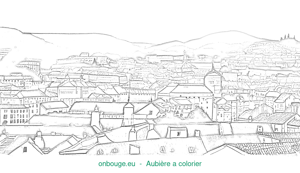 Coloriage d’Aubière