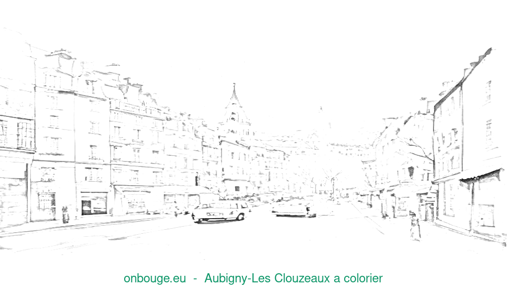 Coloriage d’Aubigny-Les Clouzeaux