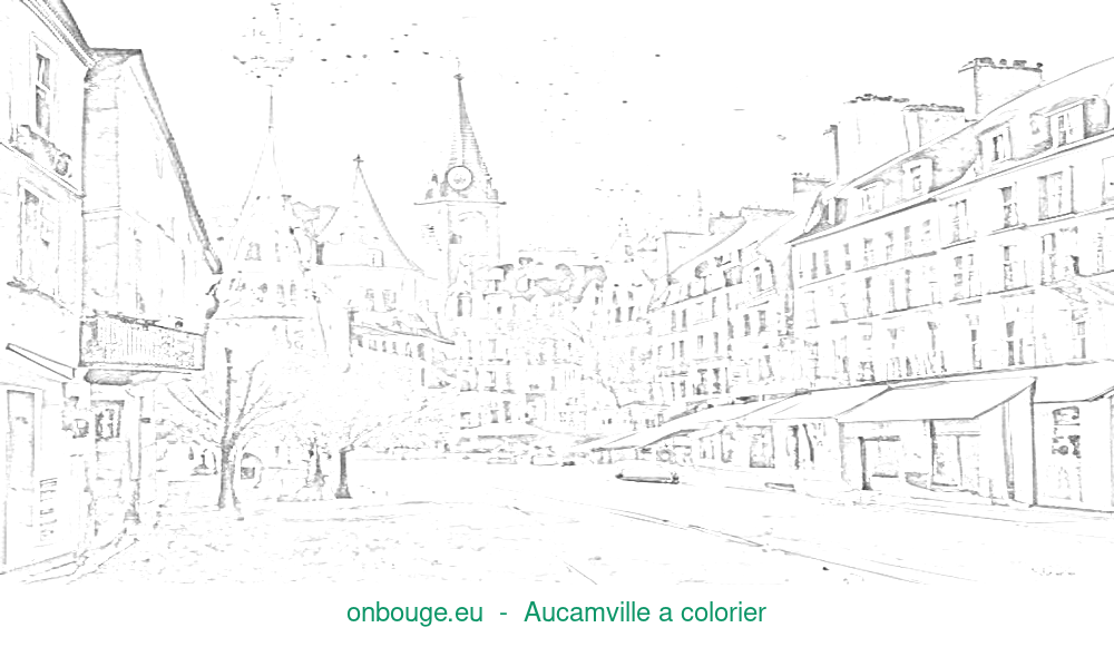 Coloriage d’Aucamville