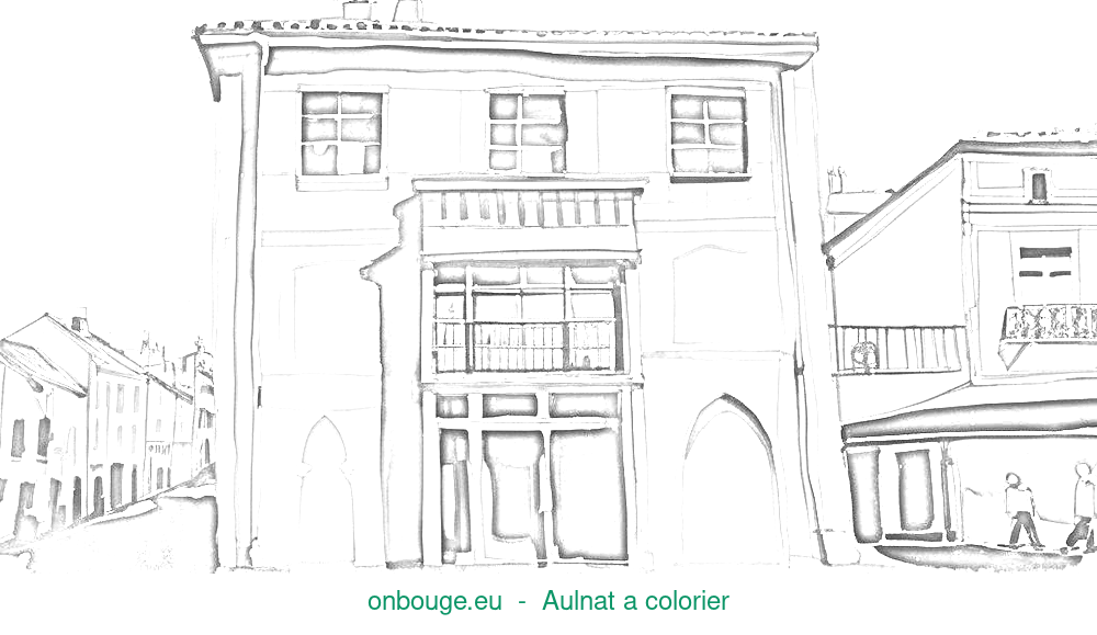 Coloriage d’Aulnat