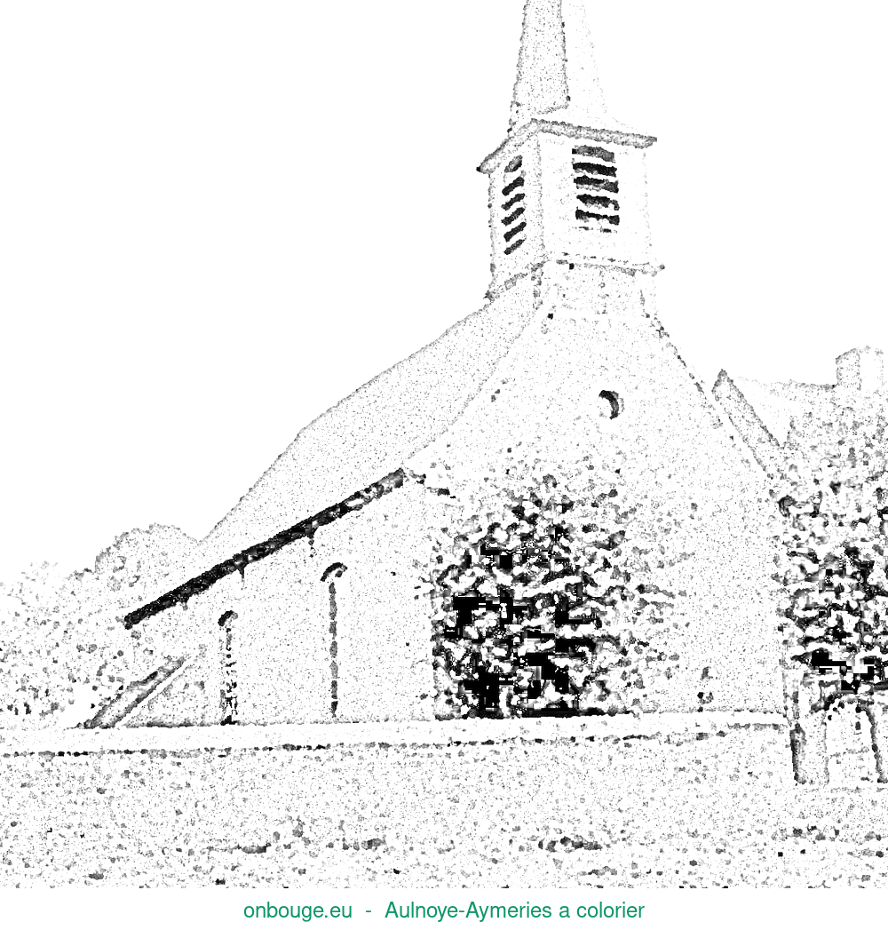 Coloriage d’Aulnoye-Aymeries