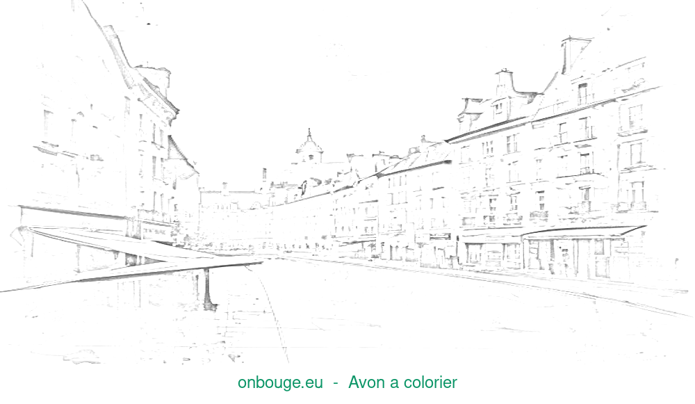 Coloriage d’Avon
