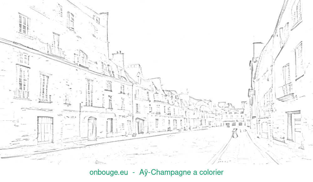 Coloriage d’Aÿ-Champagne