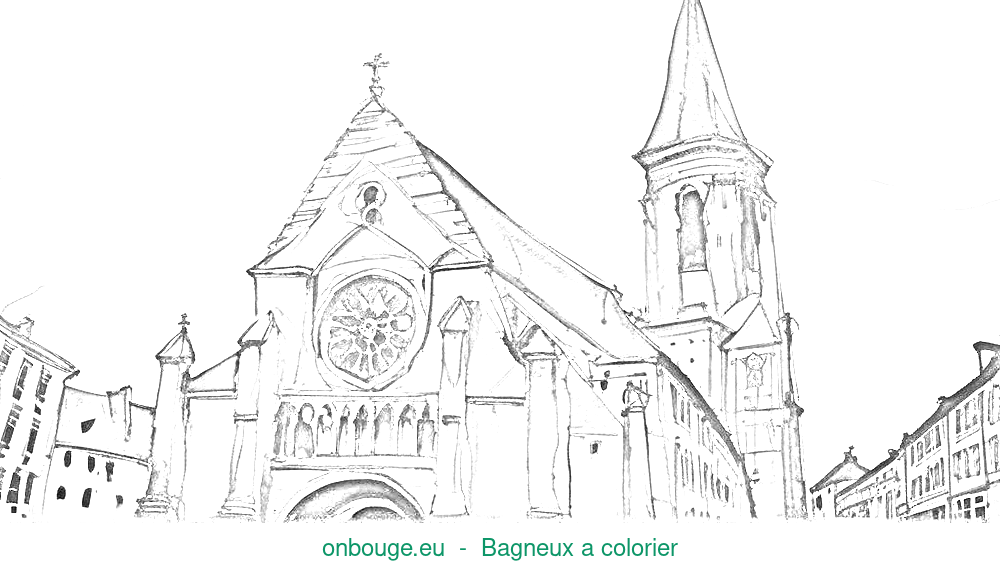 Coloriage de Bagneux