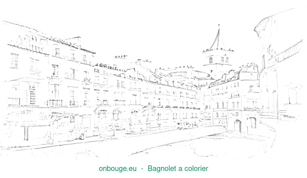 Coloriage de Bagnolet