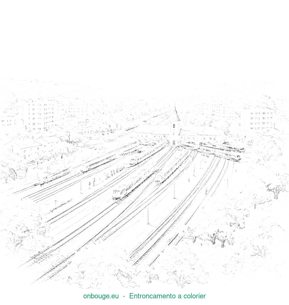 Desenho de Entroncamento