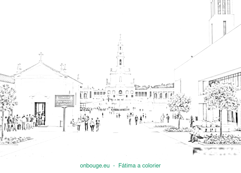 Desenho de Fátima