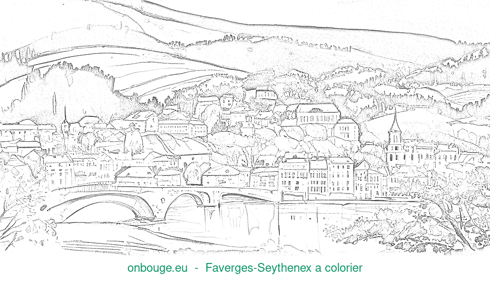 Coloriage de Faverges-Seythenex