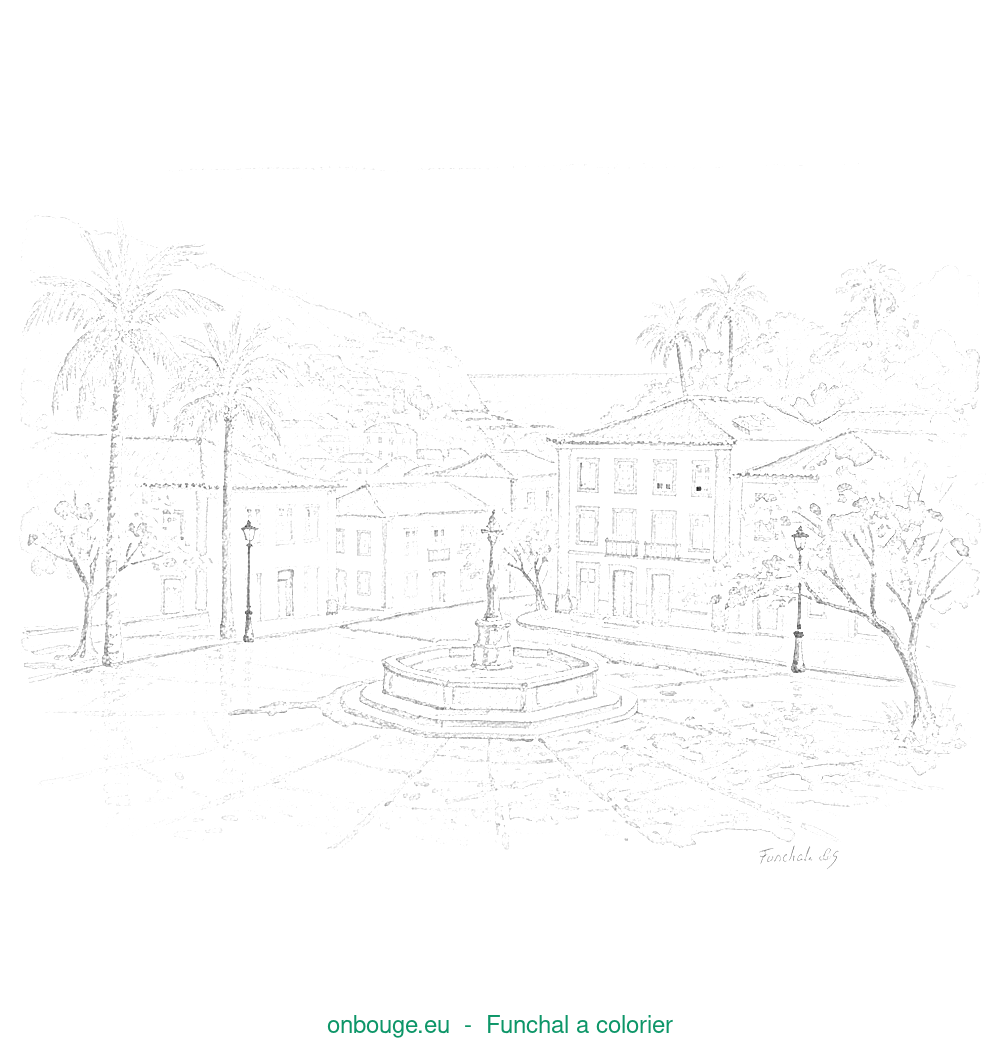 Desenho de Funchal