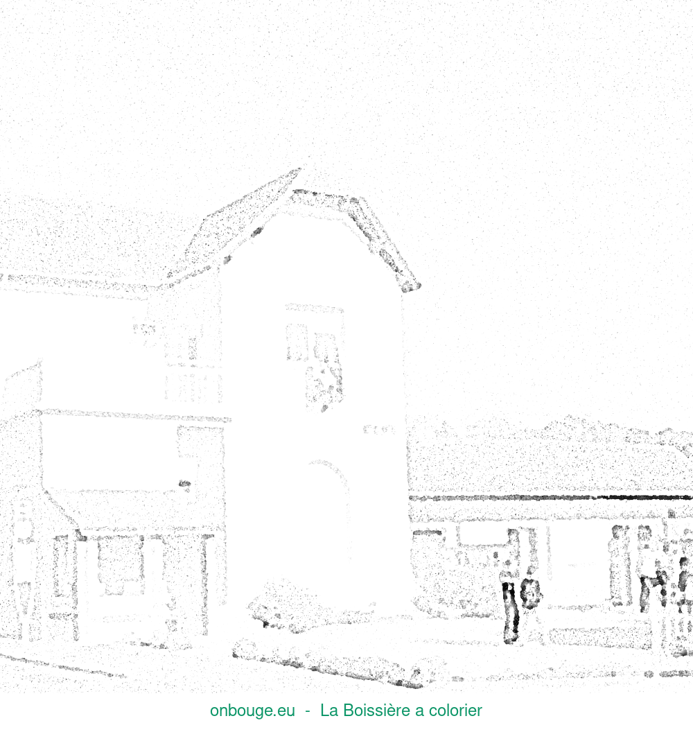 Coloriage de La Boissière