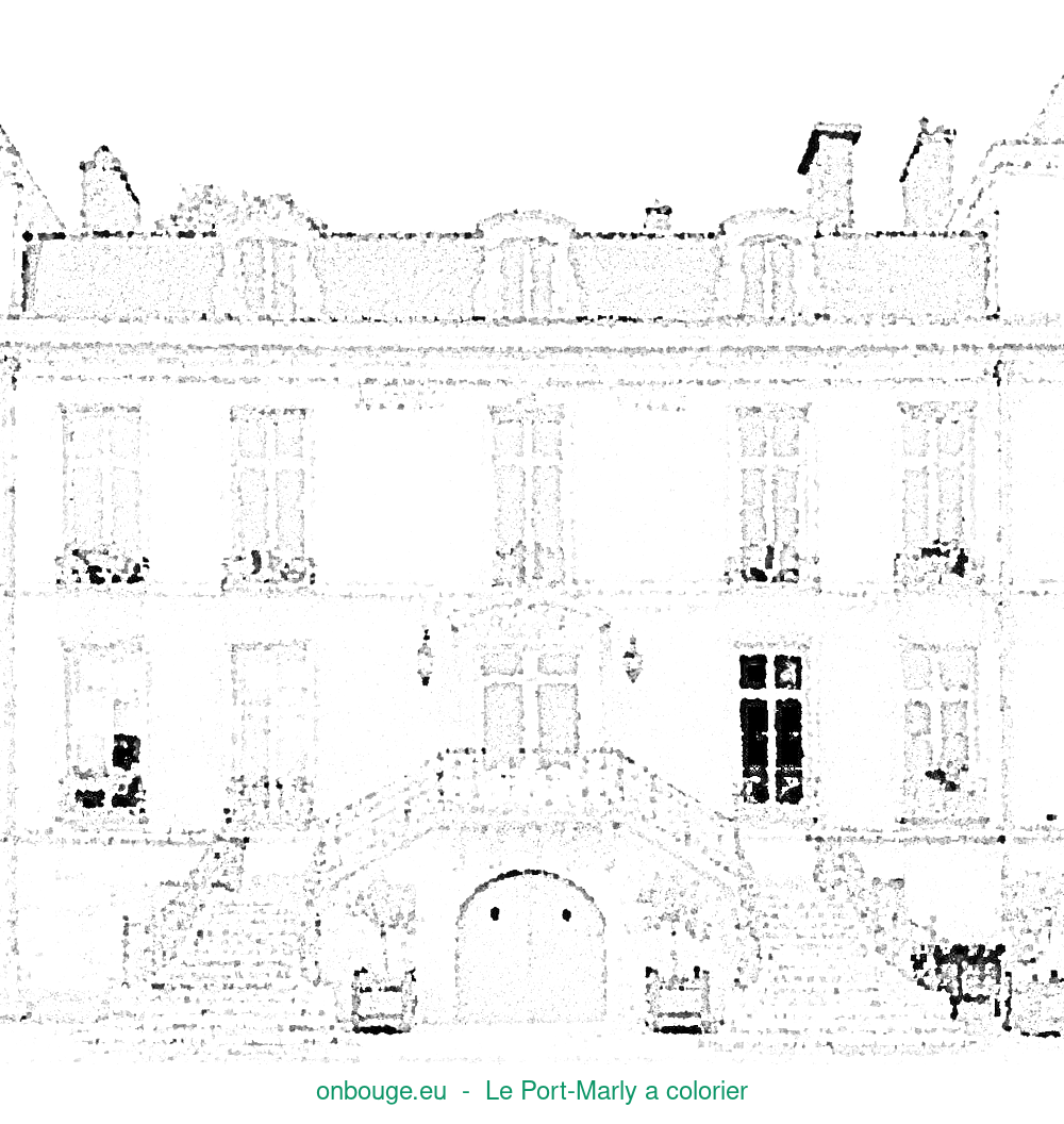 Desenho de Le Port-Marly