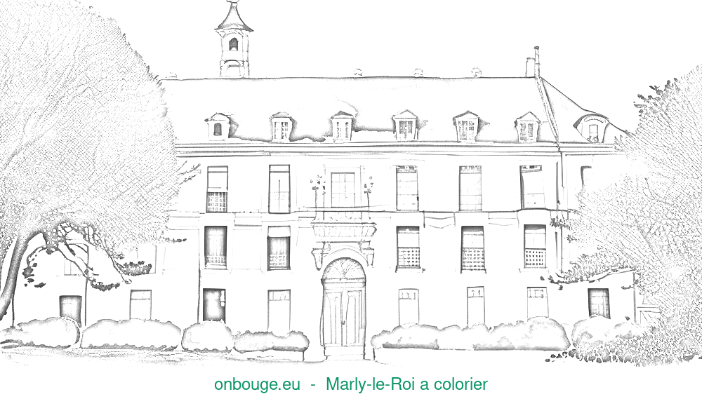 Coloriage de Marly-le-Roi