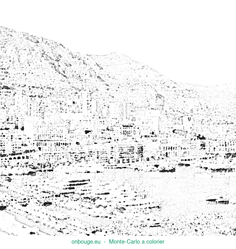 Coloriage de Monte-Carlo