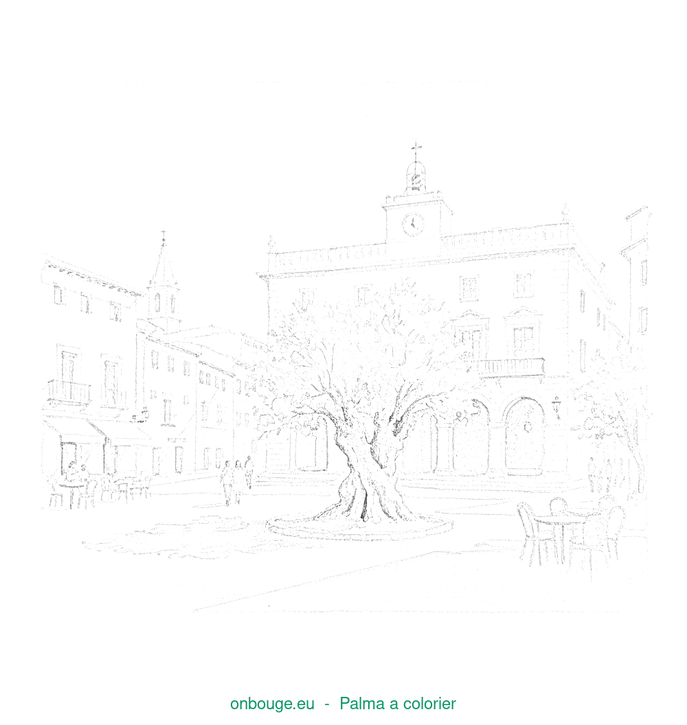 Coloriage de Palma
