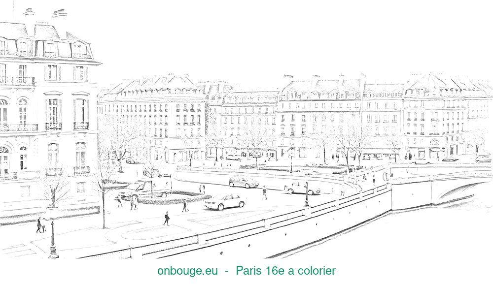 Desenho de Paris 16e