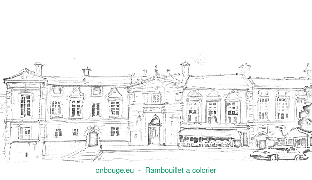 Coloriage de Rambouillet