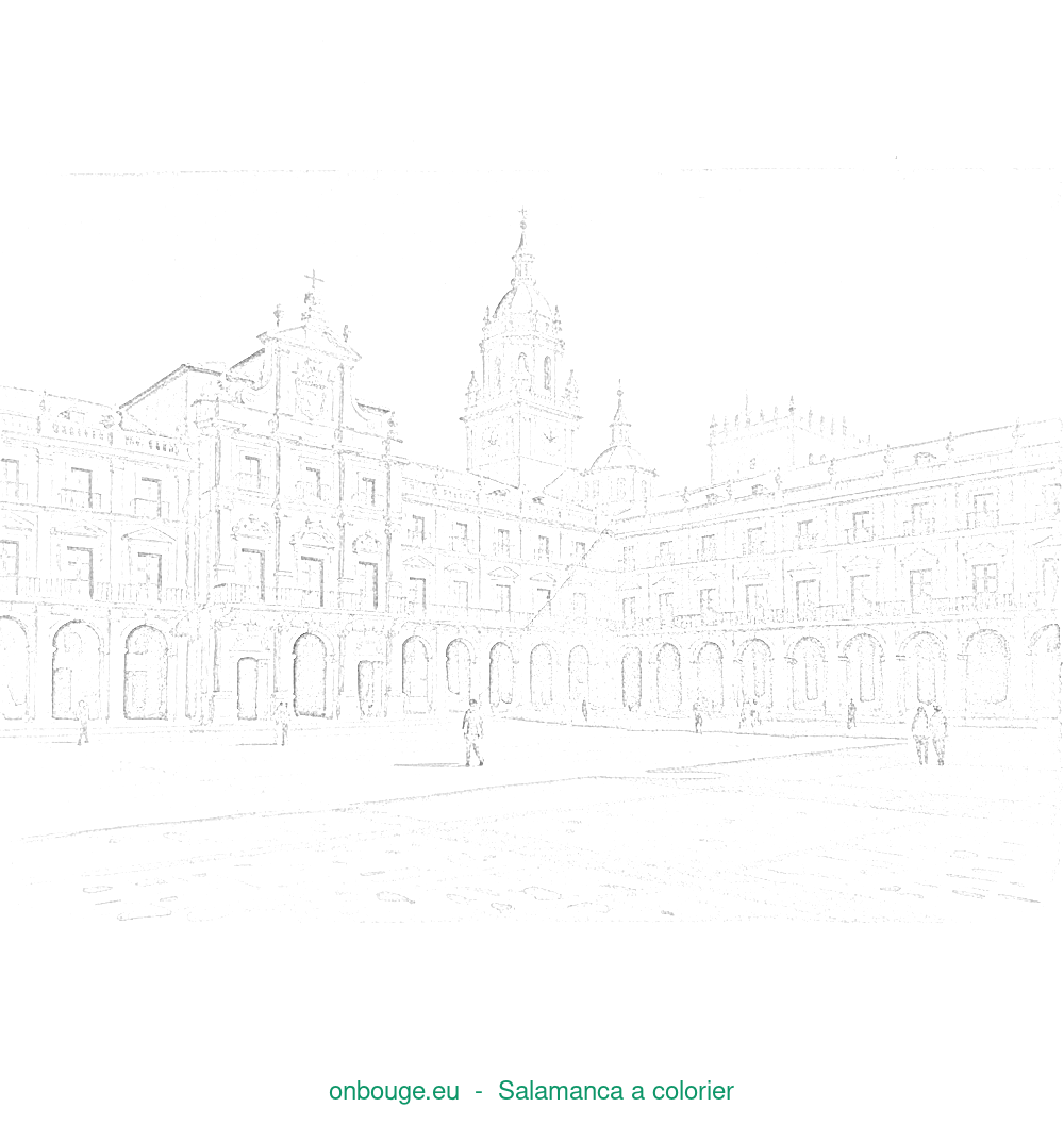 Coloriage de Salamanca