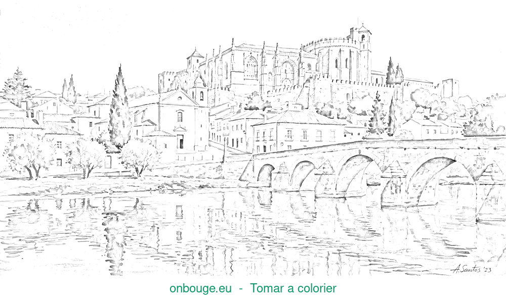 Coloriage de Tomar