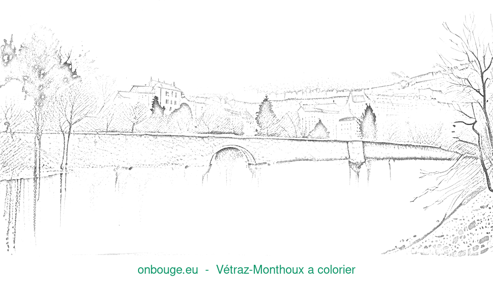 Coloriage de Vétraz-Monthoux