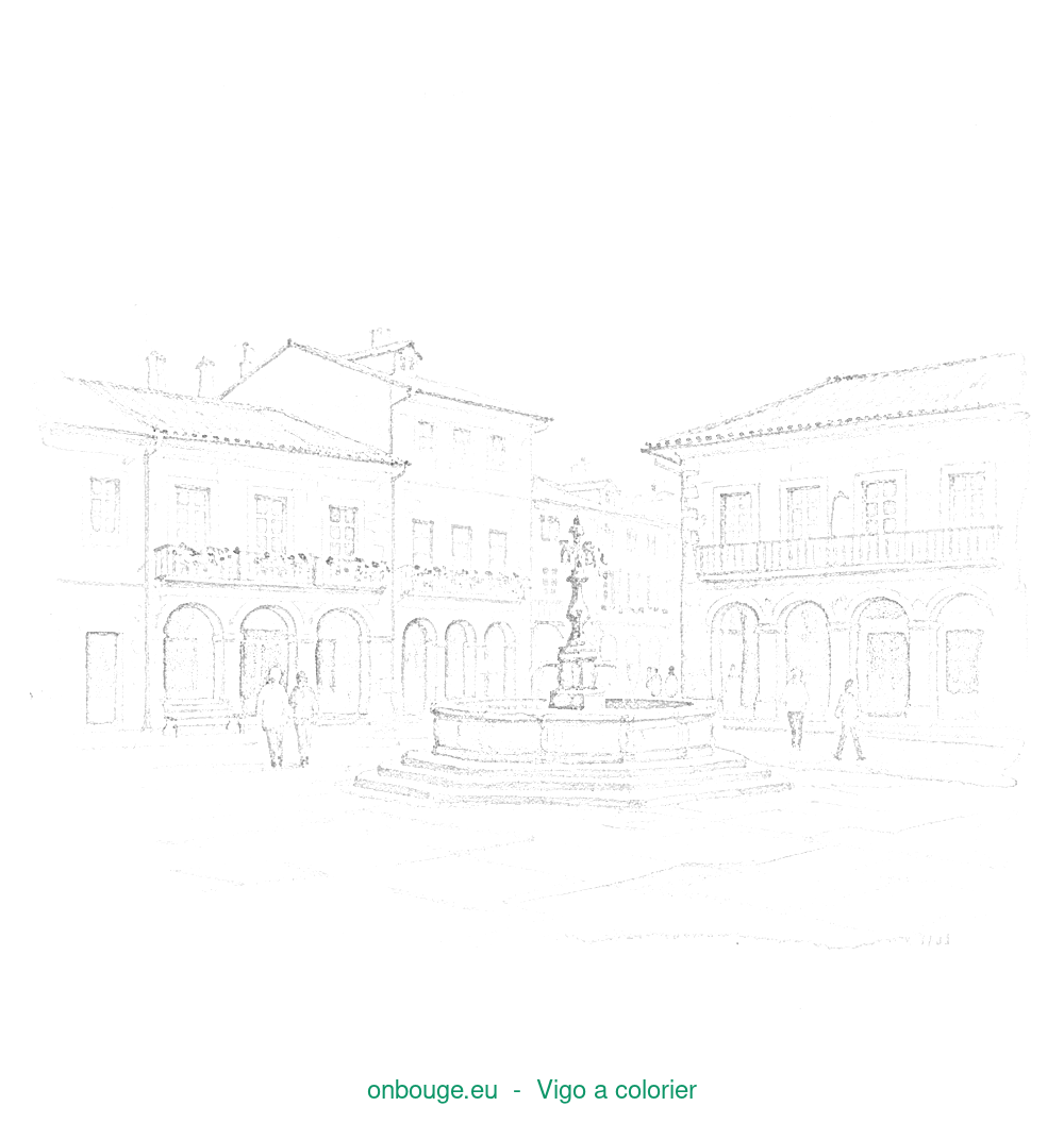 Coloriage de Vigo