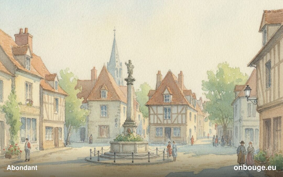 Aquarelle de Abondant