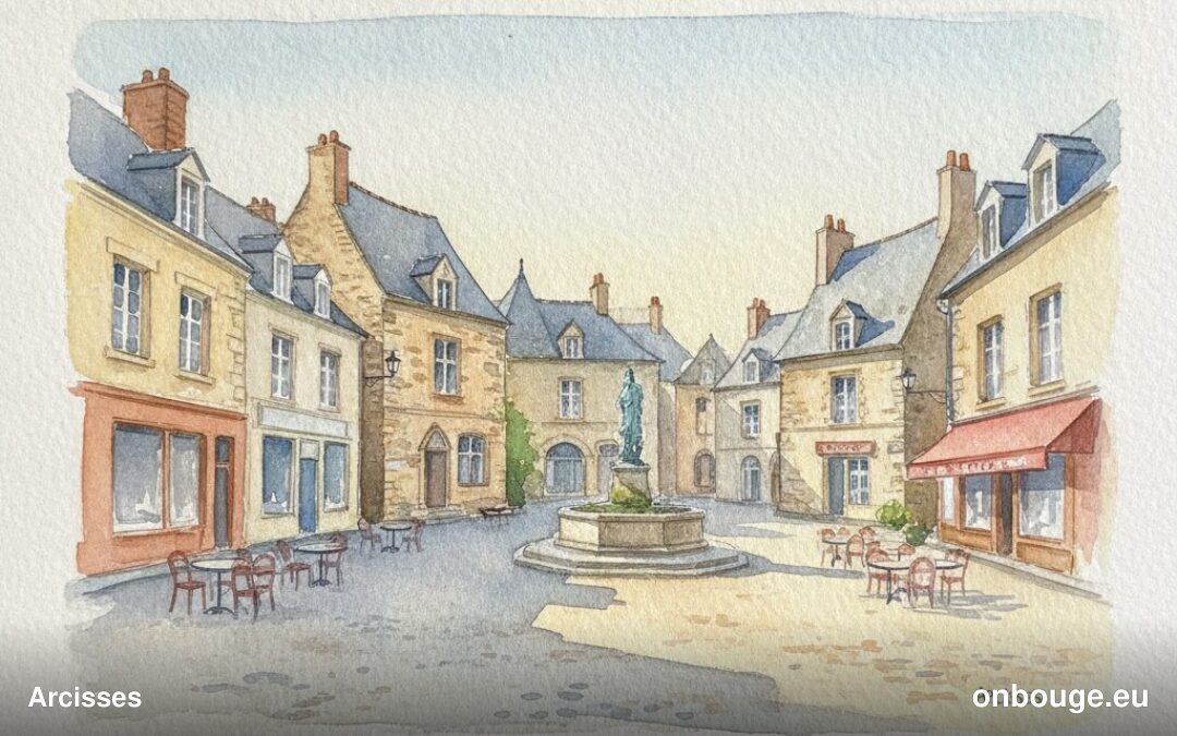 Aquarelle de Arcisses
