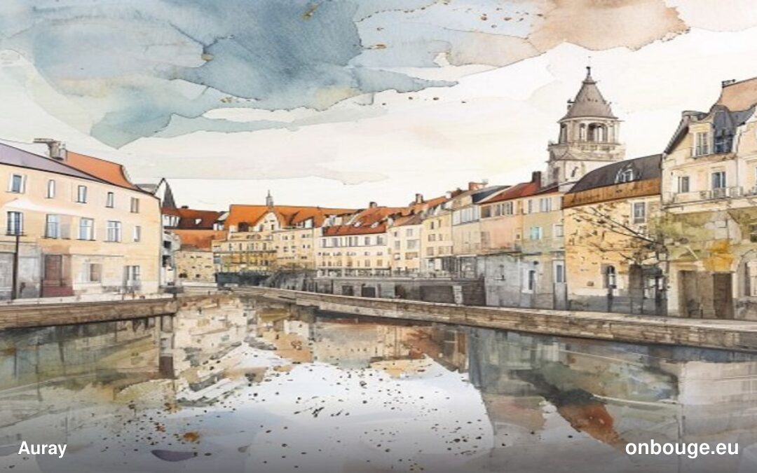 Aquarelle de Auray