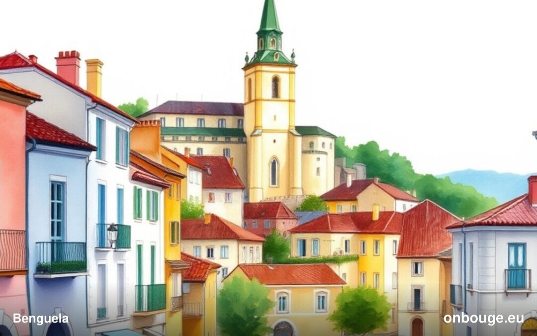 Aquarelle de Benguela, Angola