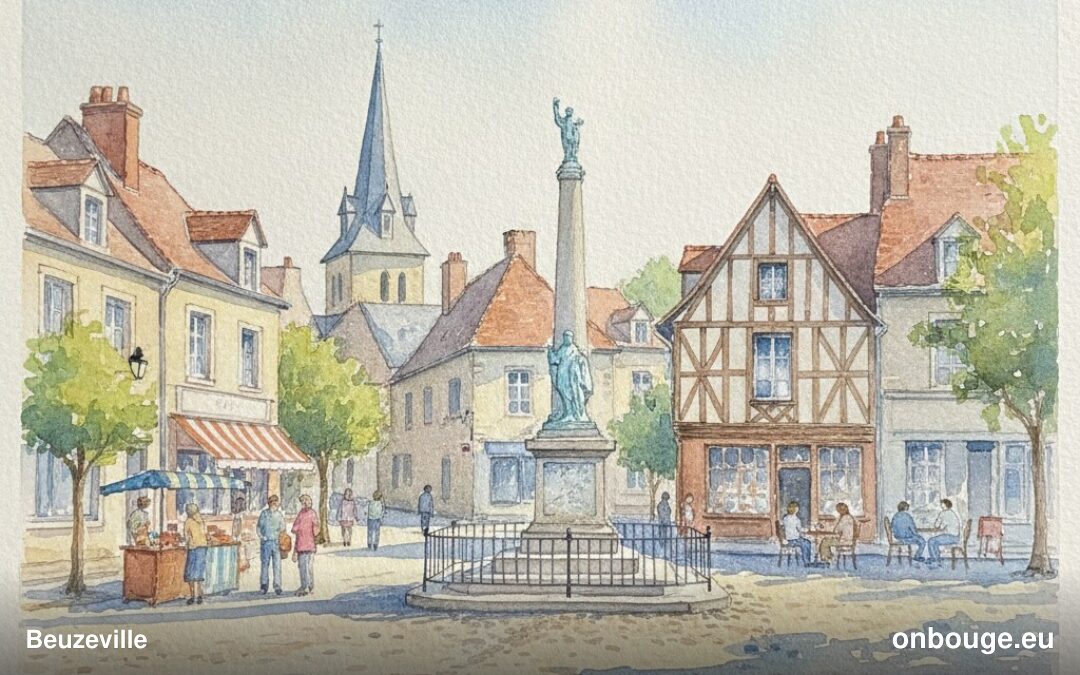 Aquarelle de Beuzeville