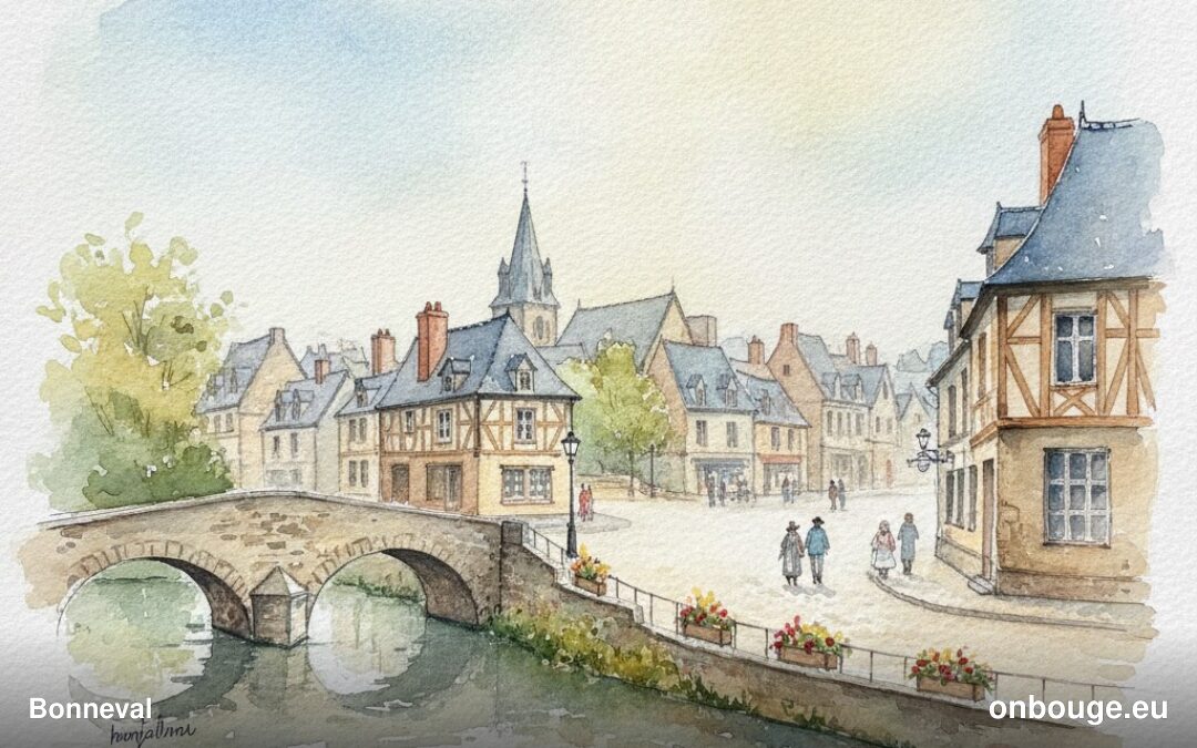 Aquarelle de Bonneval
