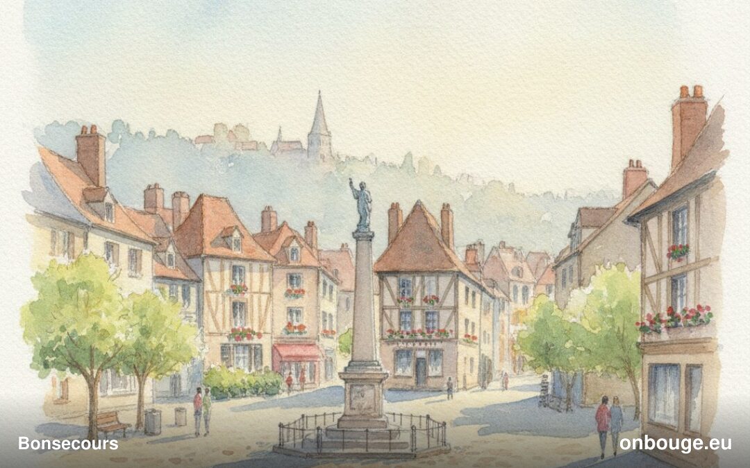 Aquarelle de Bonsecours