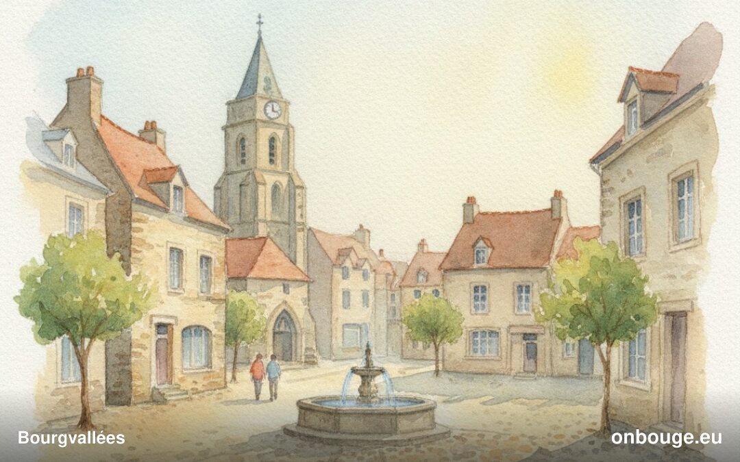 Aquarelle de Bourgvallées
