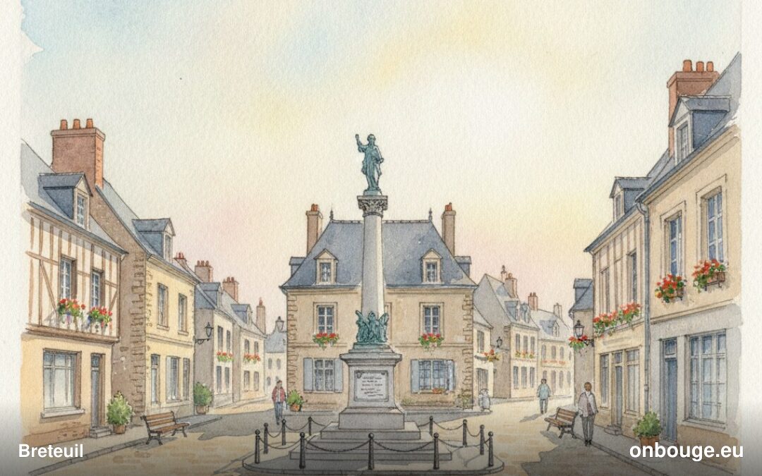 Aquarelle de Breteuil