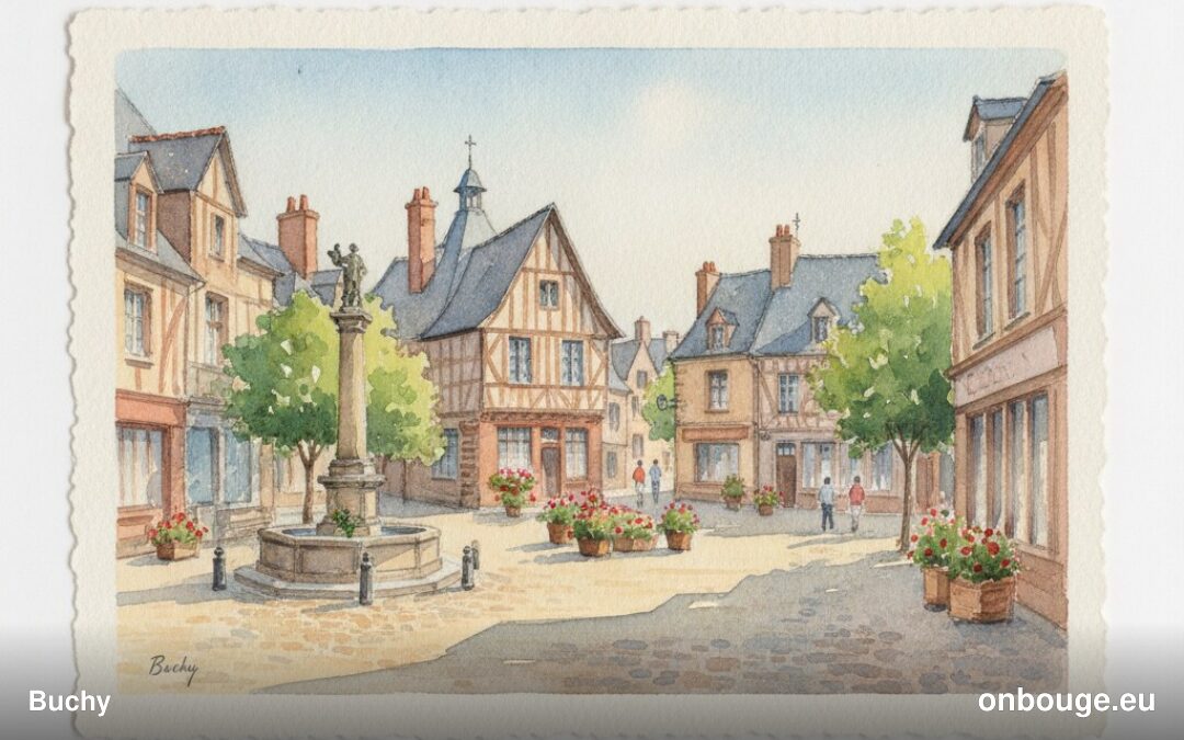 Aquarelle de Buchy
