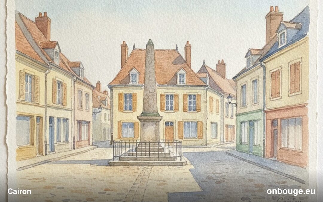 Aquarelle de Cairon