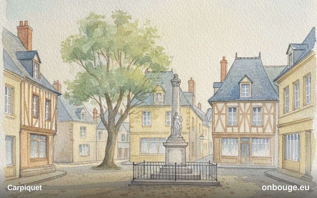 Aquarelle de Carpiquet